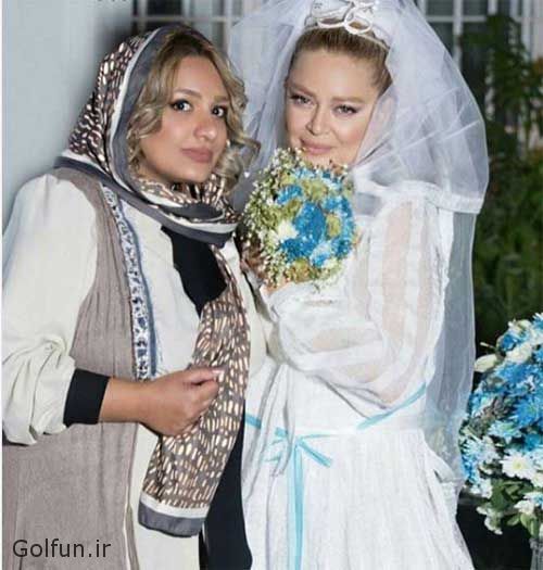بازیگران در جشن عروسی بهاره رهنما و همسرش امیرخسرو عباسی + تصاویر